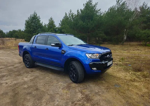 małopolskie Ford Ranger cena 145000 przebieg: 80000, rok produkcji 2018 z Poznań